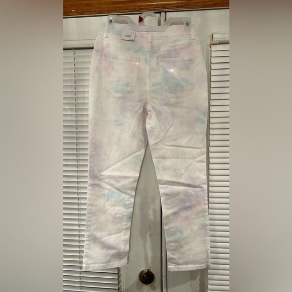 NWT High Rise Straight WHITE Crop Jeans size 6 - Picture 9 of 9